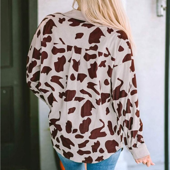 🔥LAST ONE🔥Ready to Rodeo Animal Print Shacket - Picture 3 of 4
